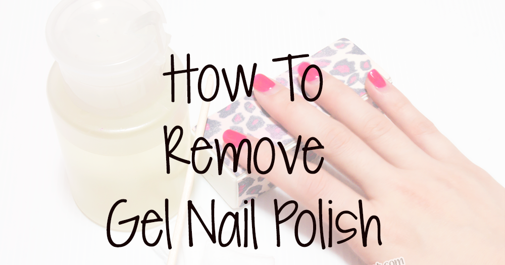 Puzzle of Life: [Tutorial] Gelish Removal