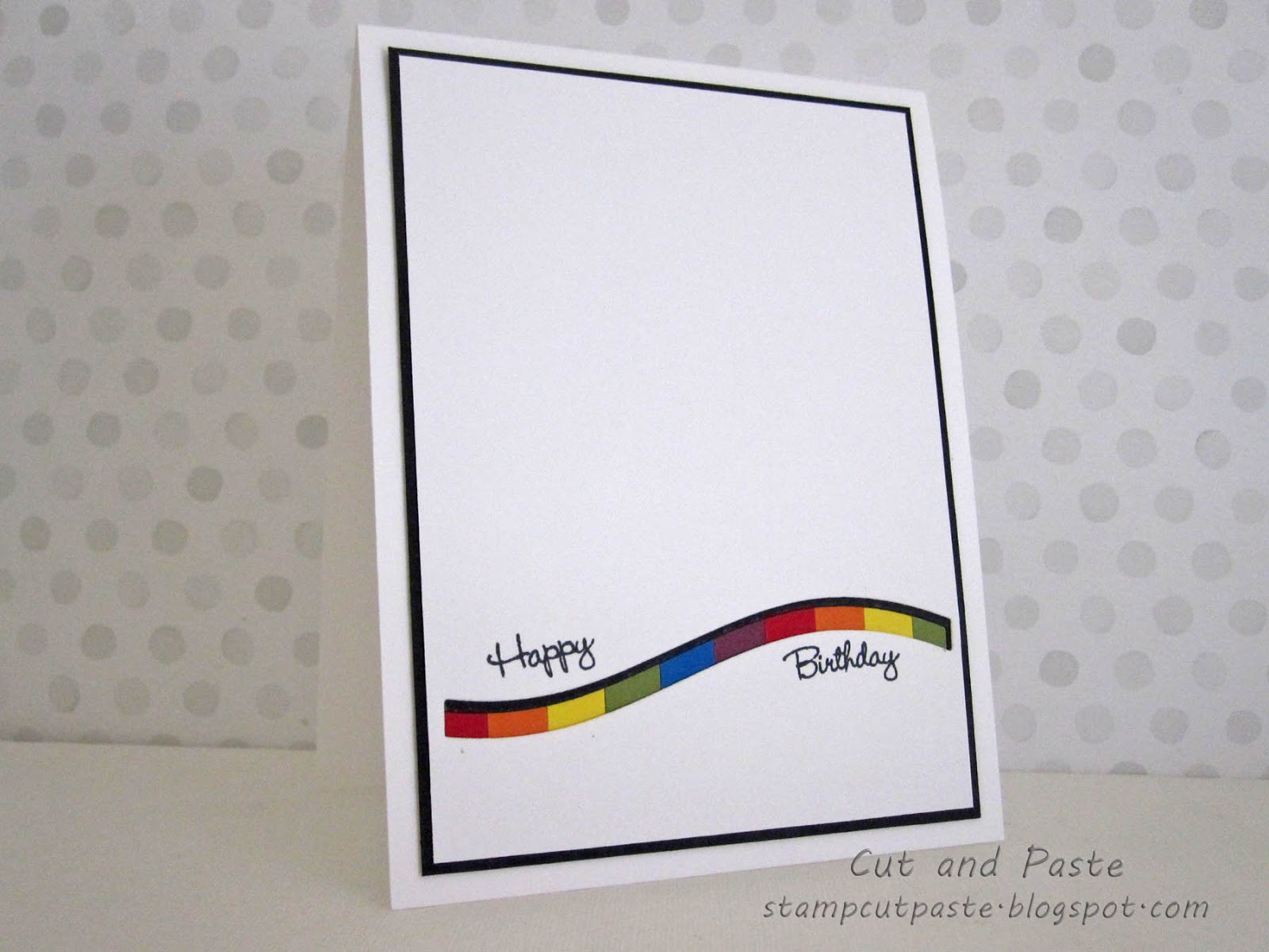 Cut and Paste: Happy Birthday for Case This Sketch