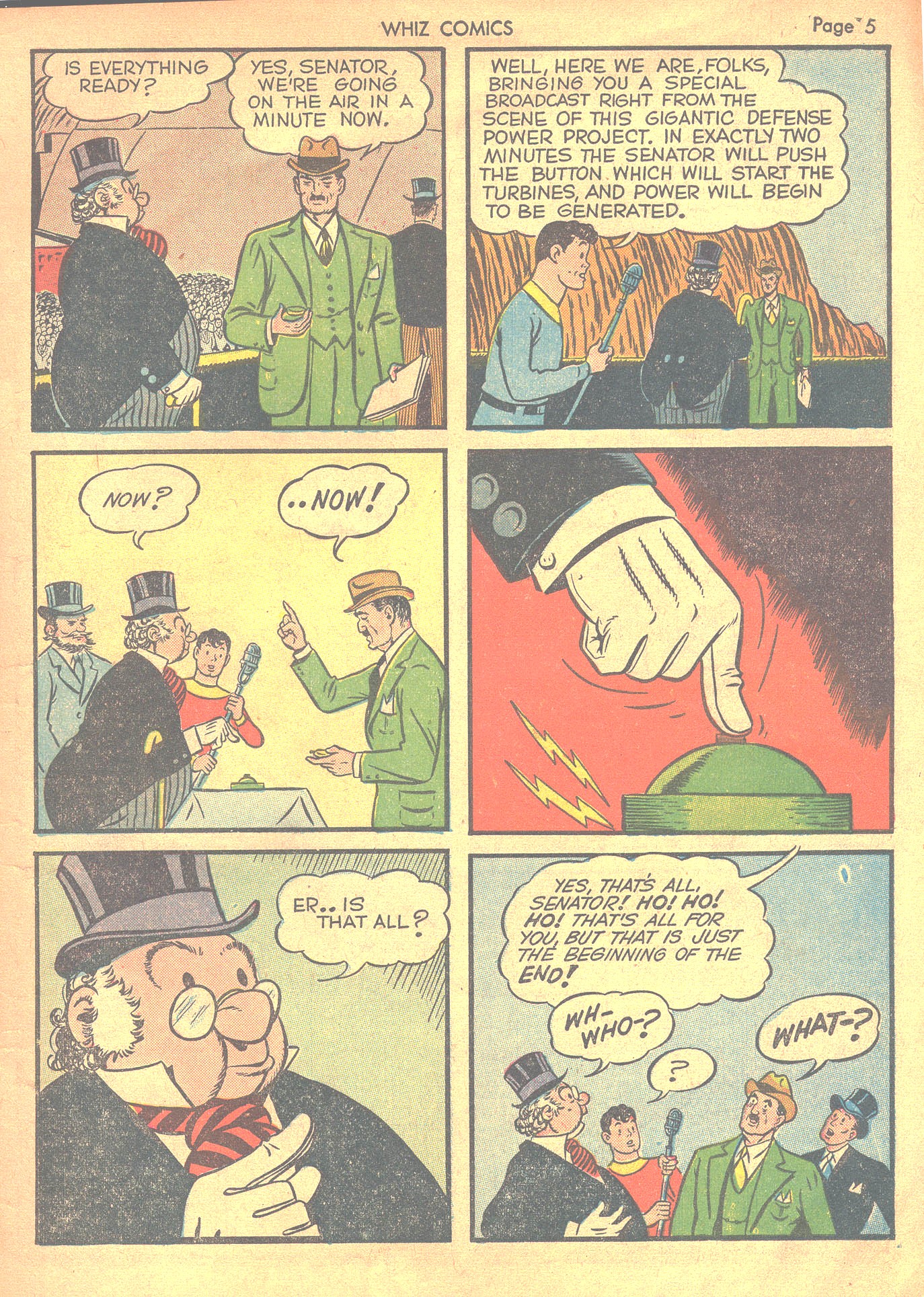 WHIZ Comics issue 25 - Page 7