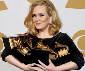 Adele gana el Grammy 2012