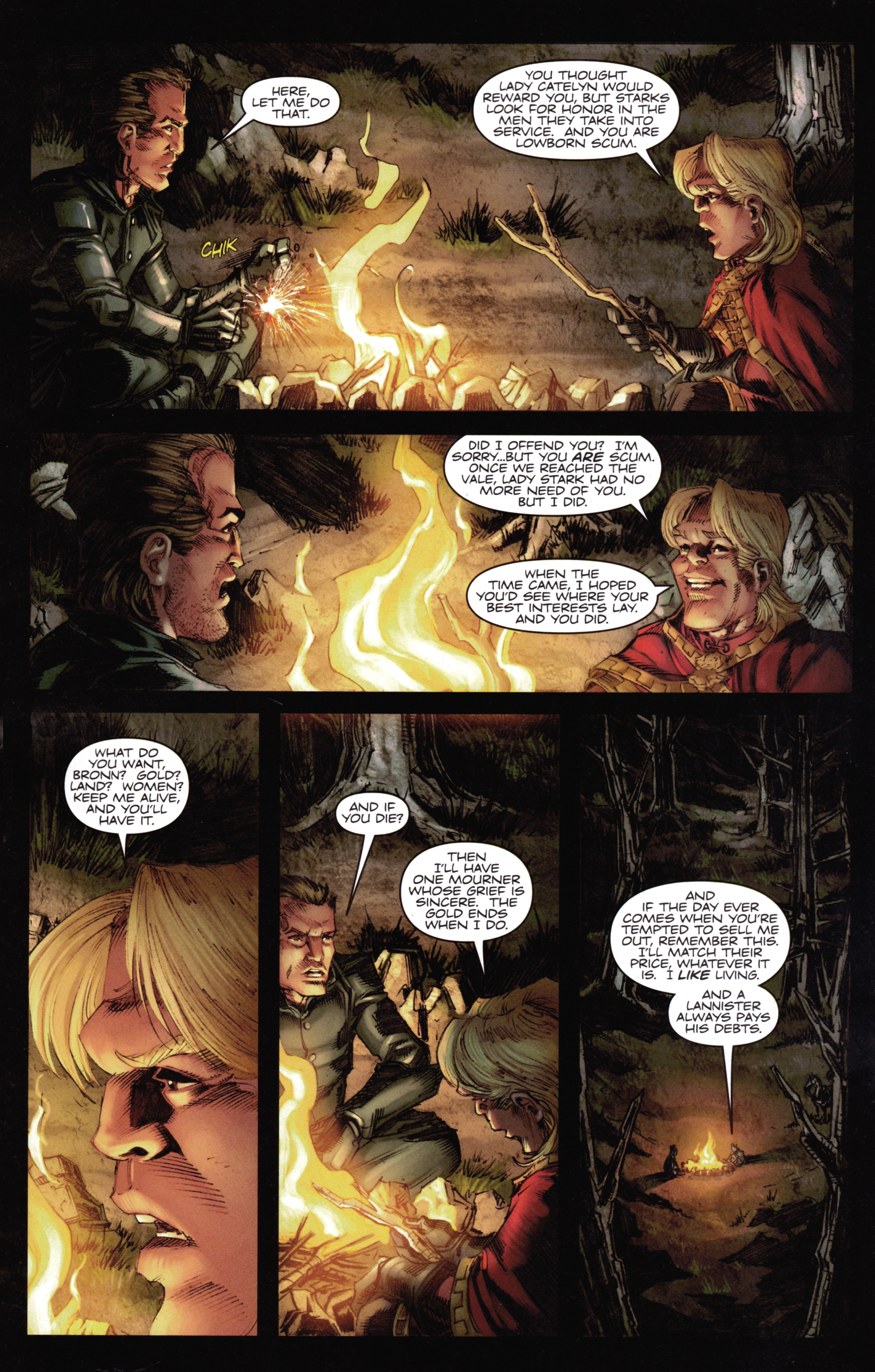 Read online A Game Of Thrones comic -  Issue #14 - 18