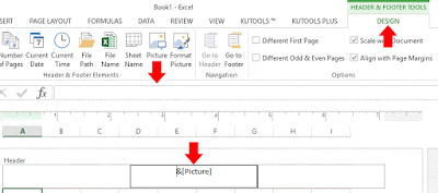 एक्सेल के शीट में वॉटरमार्क लगाए || Add watermark in Excel Sheet explain in Hindi insert header and footer, excel header and footer