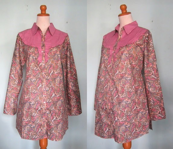 7 Model Baju Batik Untuk Wanita Hamil Terbaru Batik 