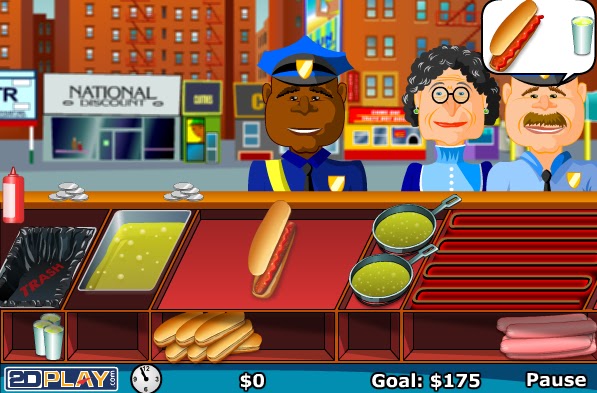 Rosa e outras cores ~*: Dica de jogo - Hot Dog do Bush
