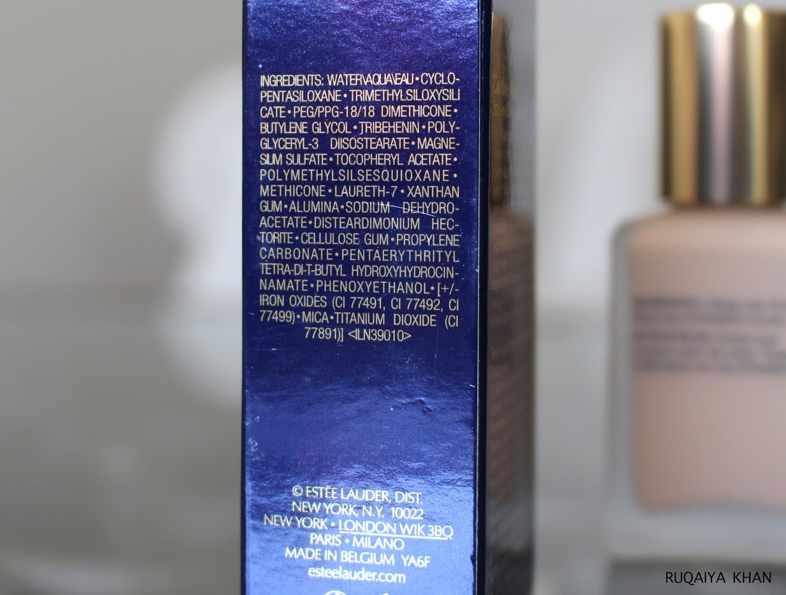 Ruqaiya Khan: Estee Lauder Double Wear Foundation in Tawny 3W1 Review and  Swatches