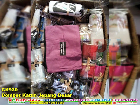 jual Dompet Katun Jepang Besar