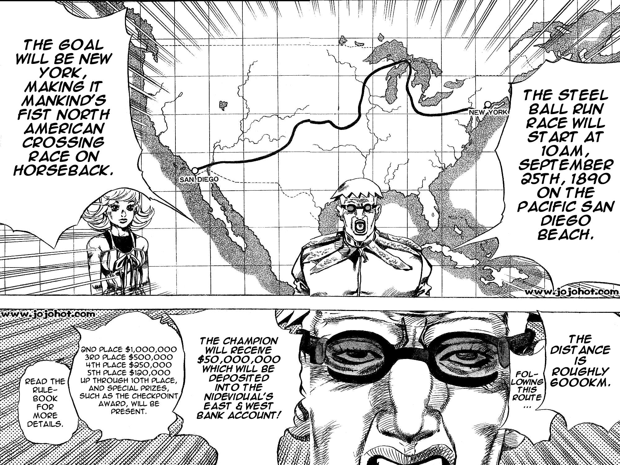 Steel Ball Run Chapter 1 - HolyManga.net