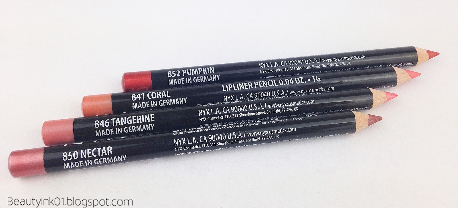 Beauty Ink NYX SLIM LIP PENCILS ORANGE