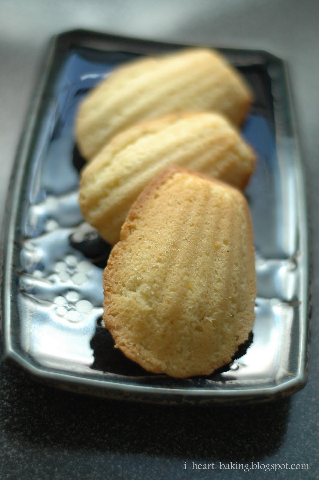 i heart baking! madeleines