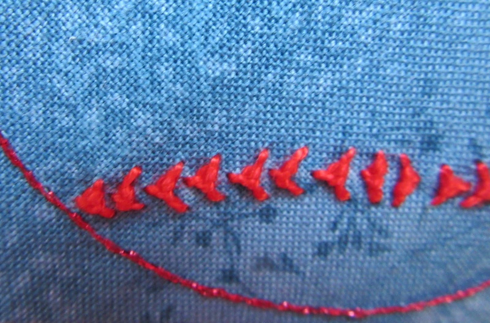 Queenie's Needlework Sunday Stitch School Revision Stitches 15