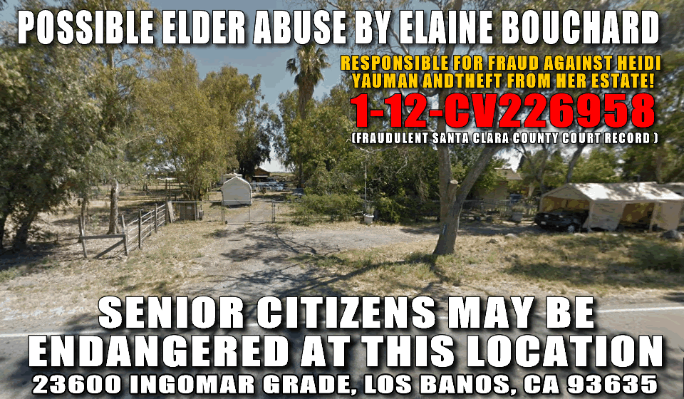 Elaine Bouchard Los Banos California Elder Fraud Alert Elaine
