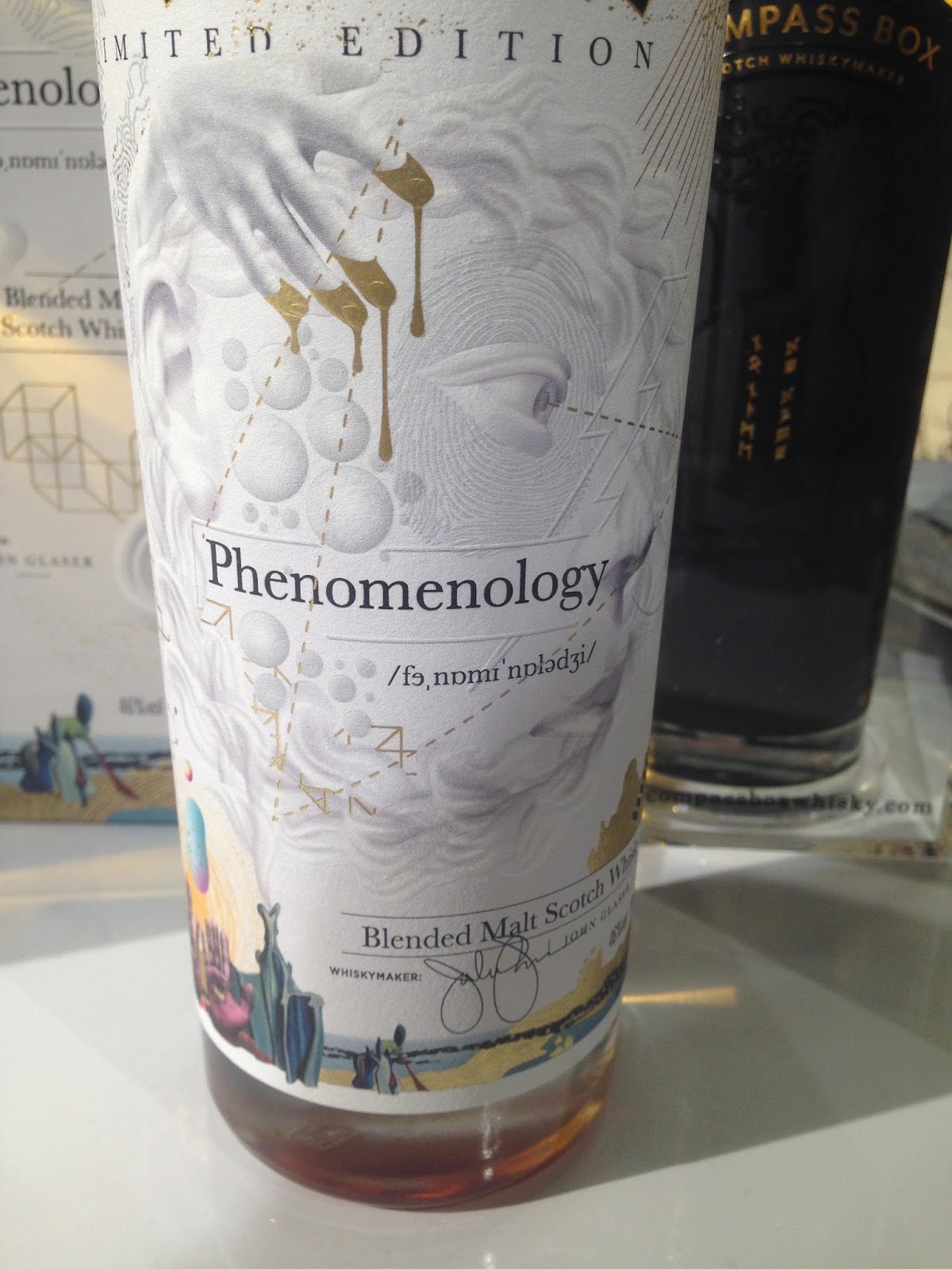 Dave's Whisky Reviews Compass Box Phenomenology Review [From Paris