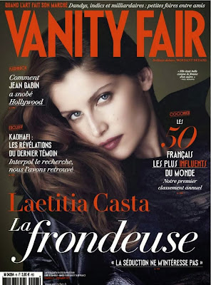 Laetitia Casta Vanity Fair Magazine France December 2013 photographer by Luigi and Daniele Iango