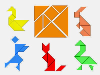 Jogo para Computador - Tangram Hexágono Irregular - Disciplina - Matemática