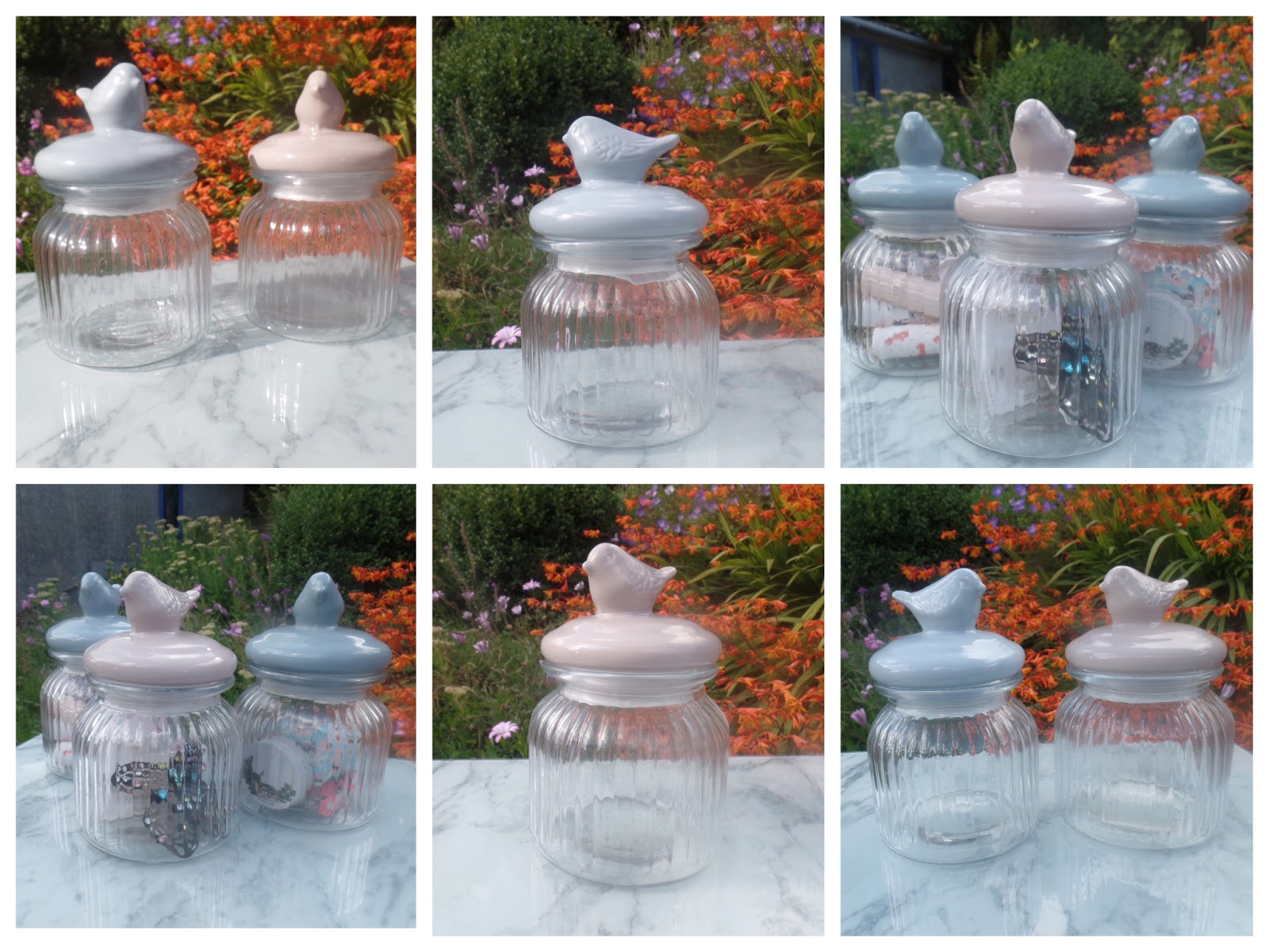 Sparkling Magpie Jane Asher's Kitchen at Poundland Ceramic Bird