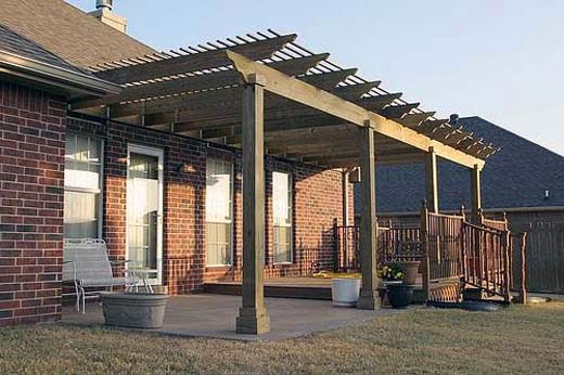 wooden patio cover designs