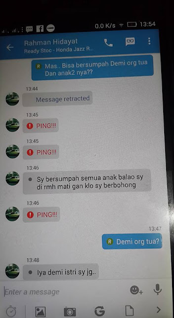 Kocak Banget, Orang ini Sukses Kerjai Penjual Online Shop yang Mau Menipu Kocak Banget, Orang ini Sukses Kerjai Penjual Online Shop yang Mau Menipu