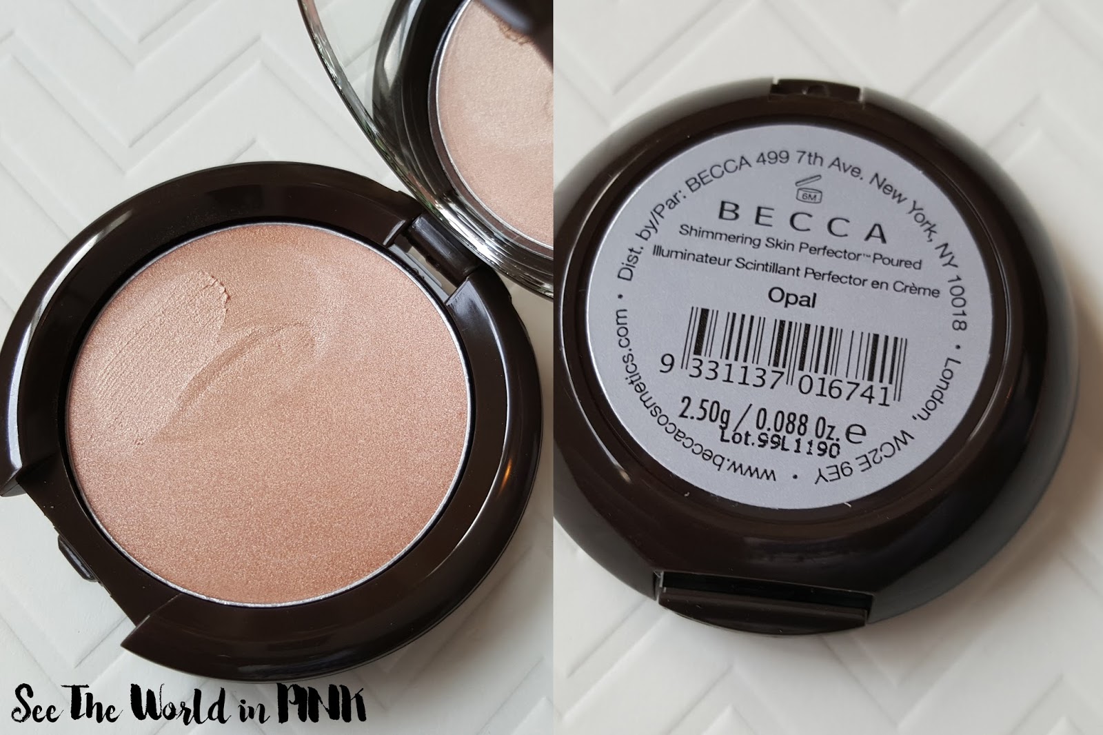 Becca Highlighter Comparison and Reviews - "Shimmering Skin Perfector" Pressed vs. Poured vs. Liquid 