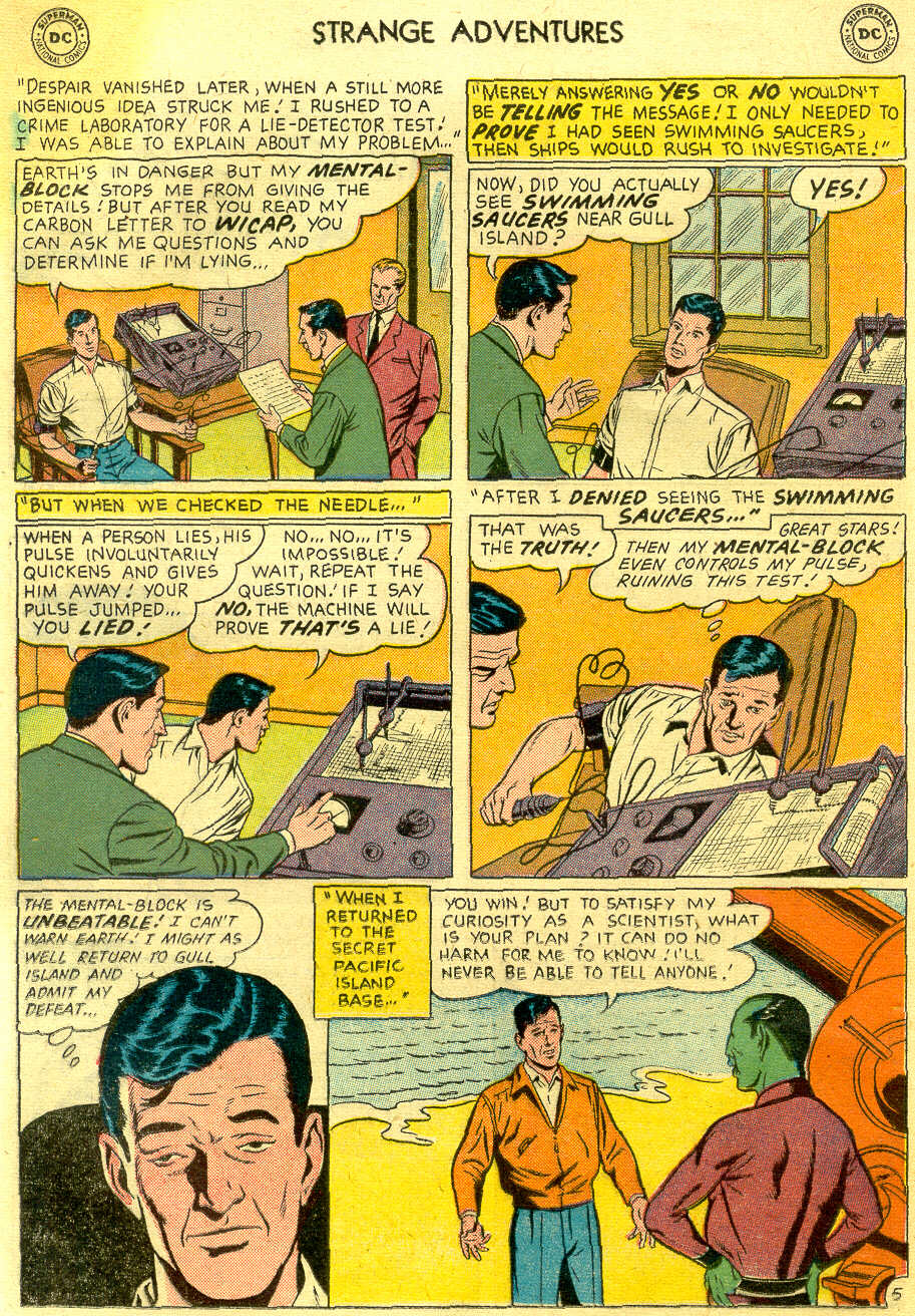 Read online Strange Adventures (1950) comic -  Issue #91 - 16