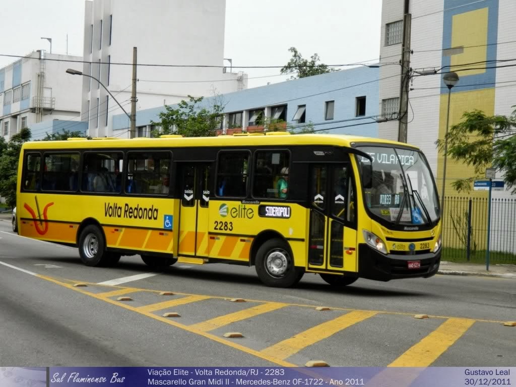 LitoralBus 11 Ônibus Municipais de Volta Redonda