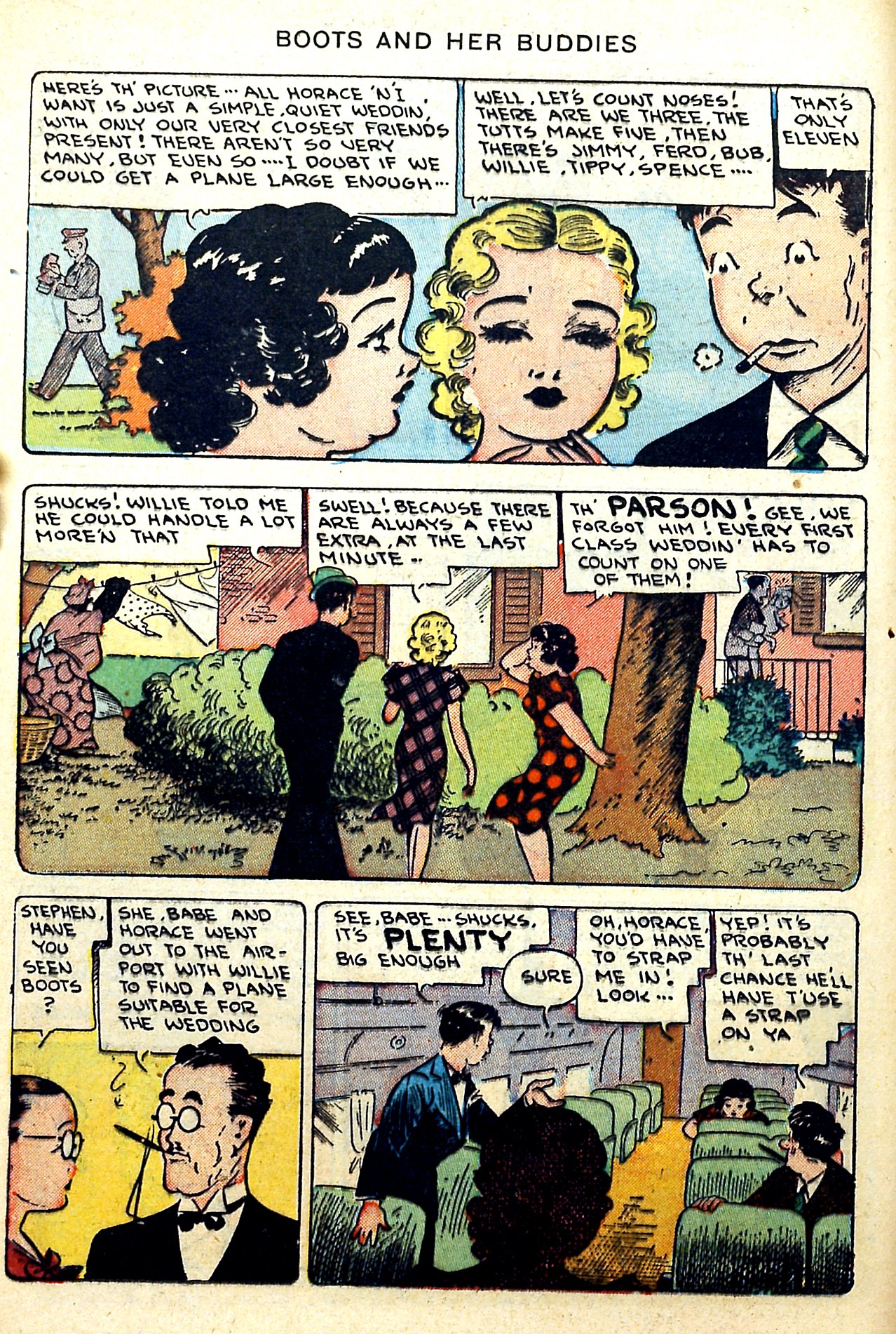 Read online Boots and Her Buddies (1948) comic -  Issue #5 - 16