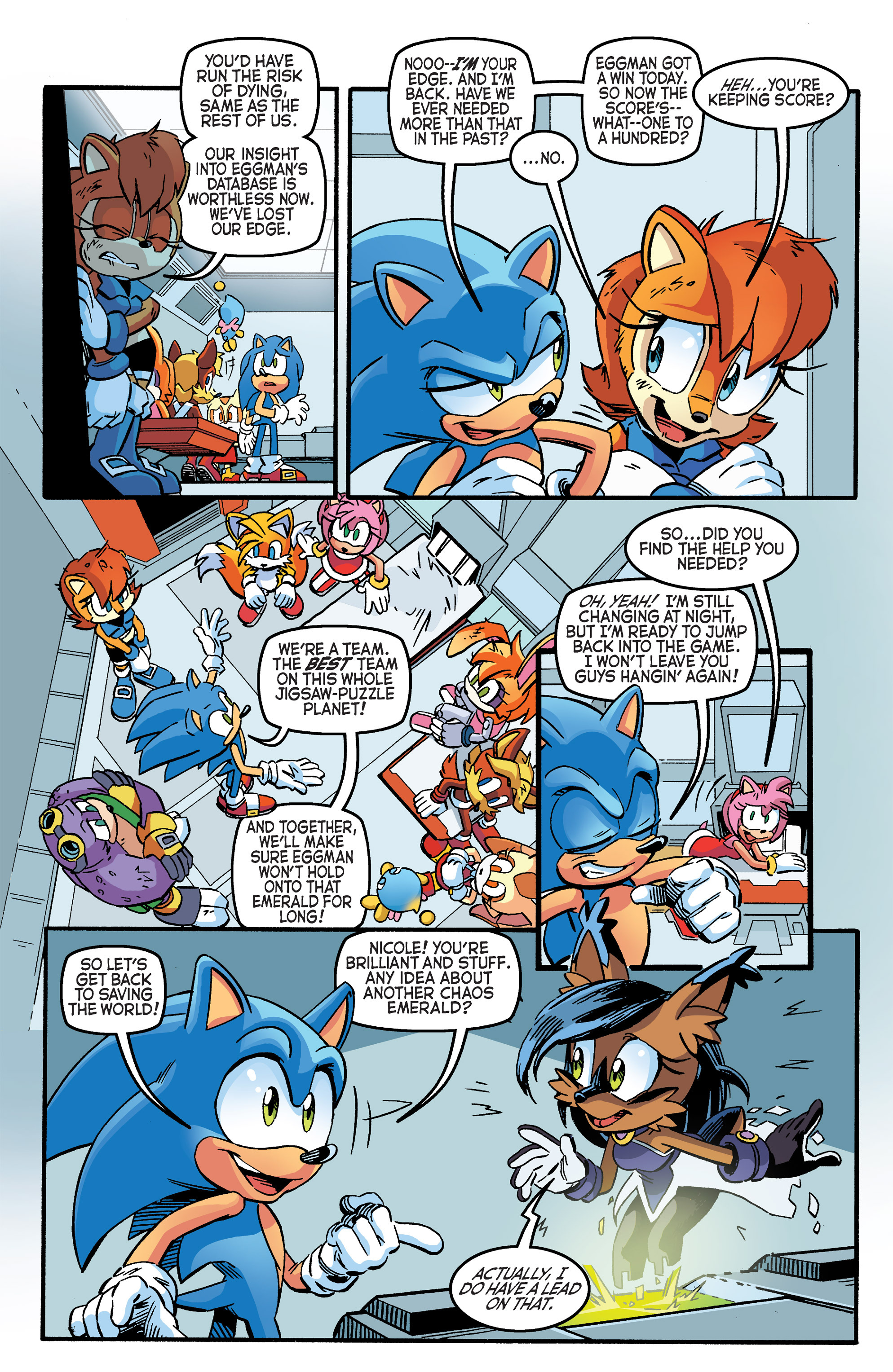 Read online Sonic The Hedgehog comic -  Issue #267 - 22