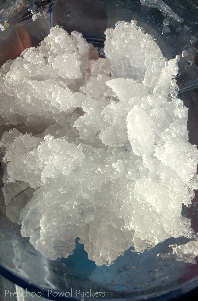 Ice Cube Igloo STEM Project! Preschool Powol Packets