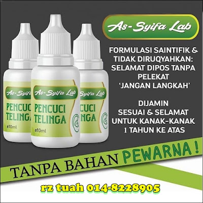 pencuci telinga as-syifa murah original