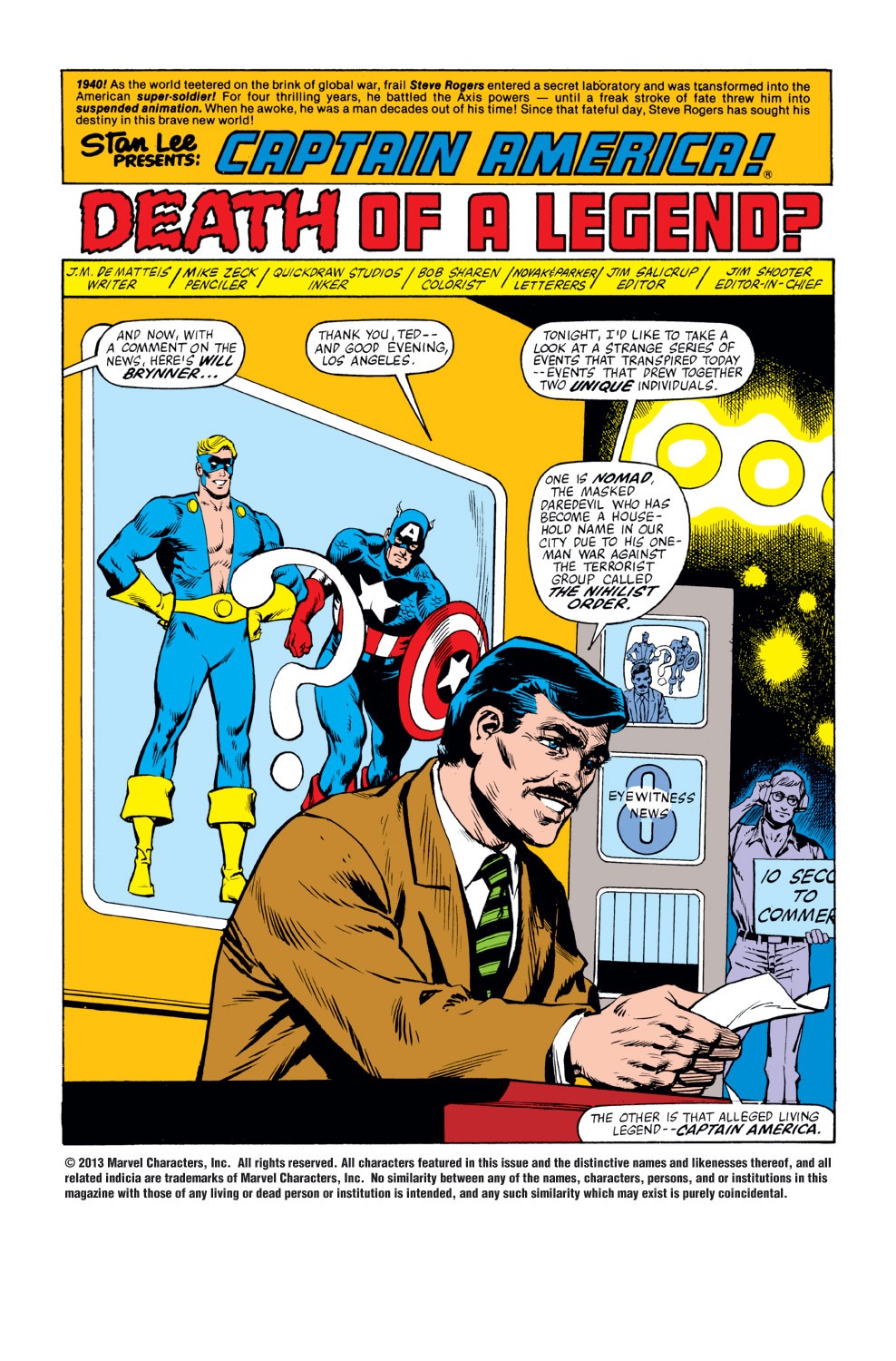 Read online Captain America (1968) comic -  Issue #262 - 2