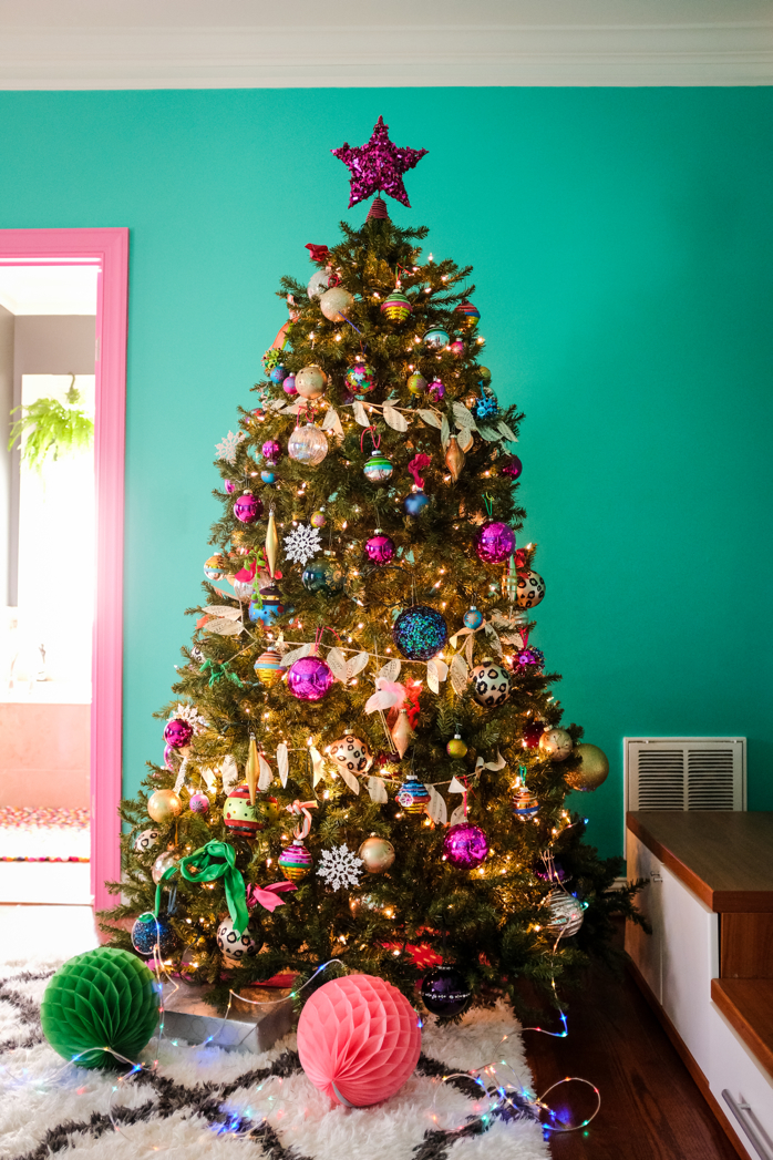 I Placed a Christmas Tree in Our Bedroom This Year- design addict mom