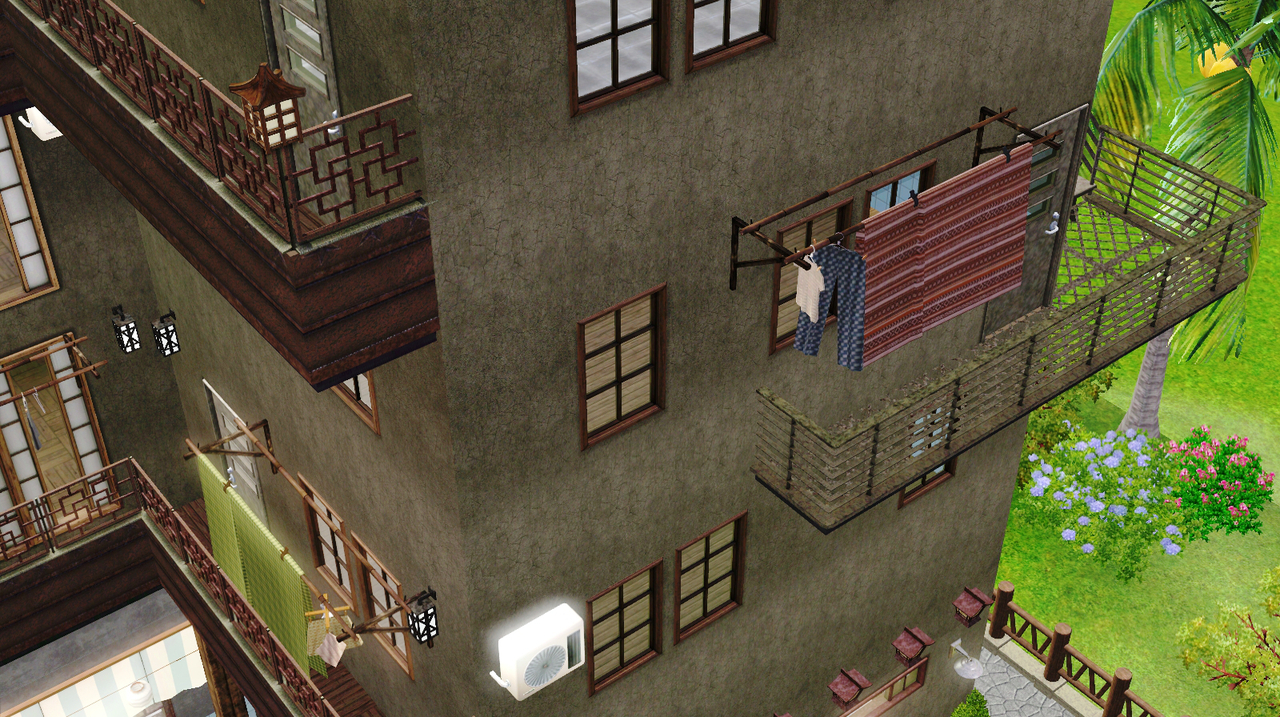 My Sims 3 Blog Sleepy Apartments A 30x30 Community Lot by Fayesta