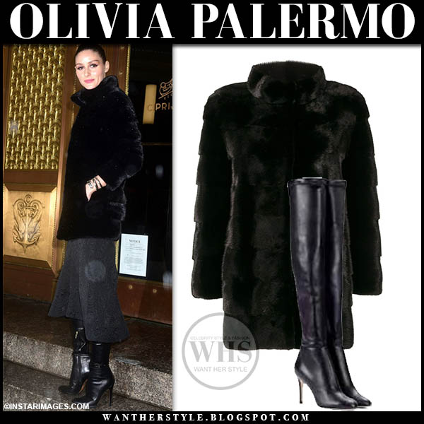 oscar de la renta fur boots