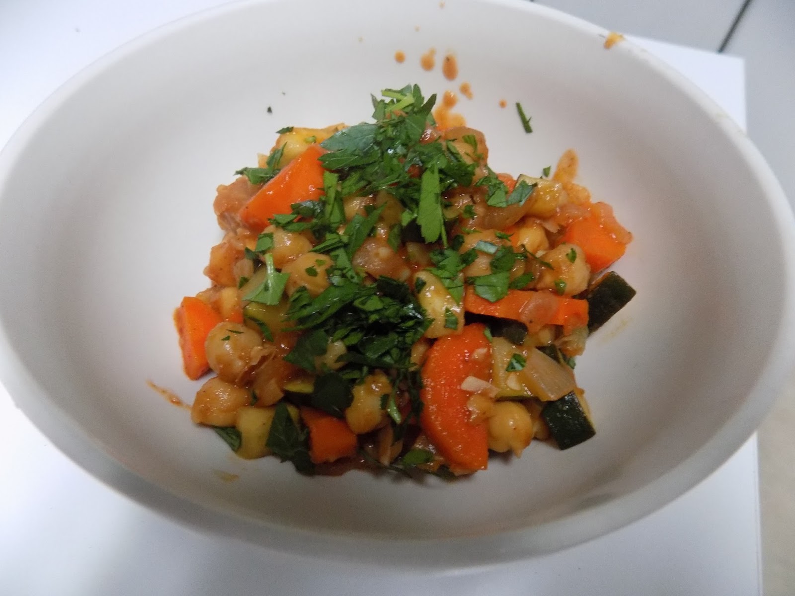 Vegan one pot wonder (zucchini and chickpea tagine) My Sh*tty Kitchen