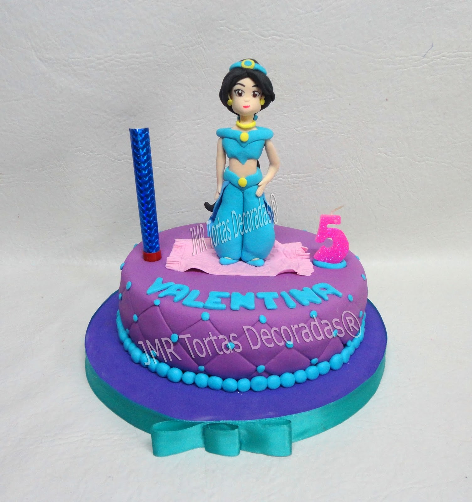 Torta y cookies Aladino Princesa Jazmin | JMR Tortas Decoradas