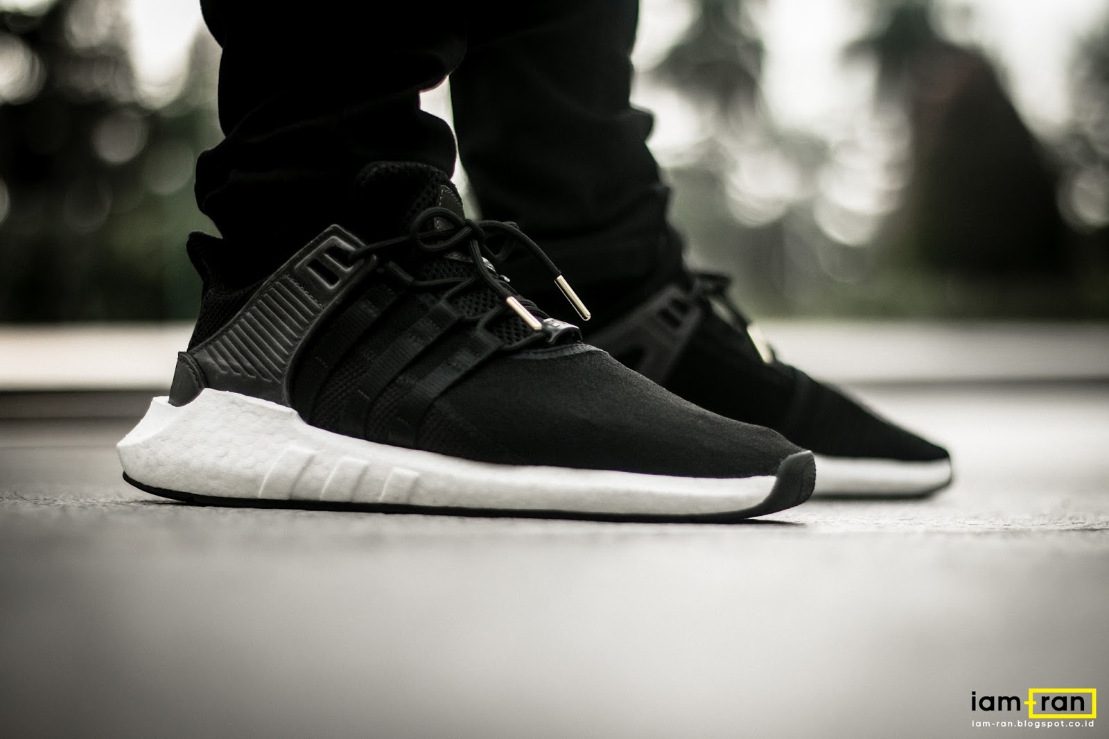 adidas eqt support on feet