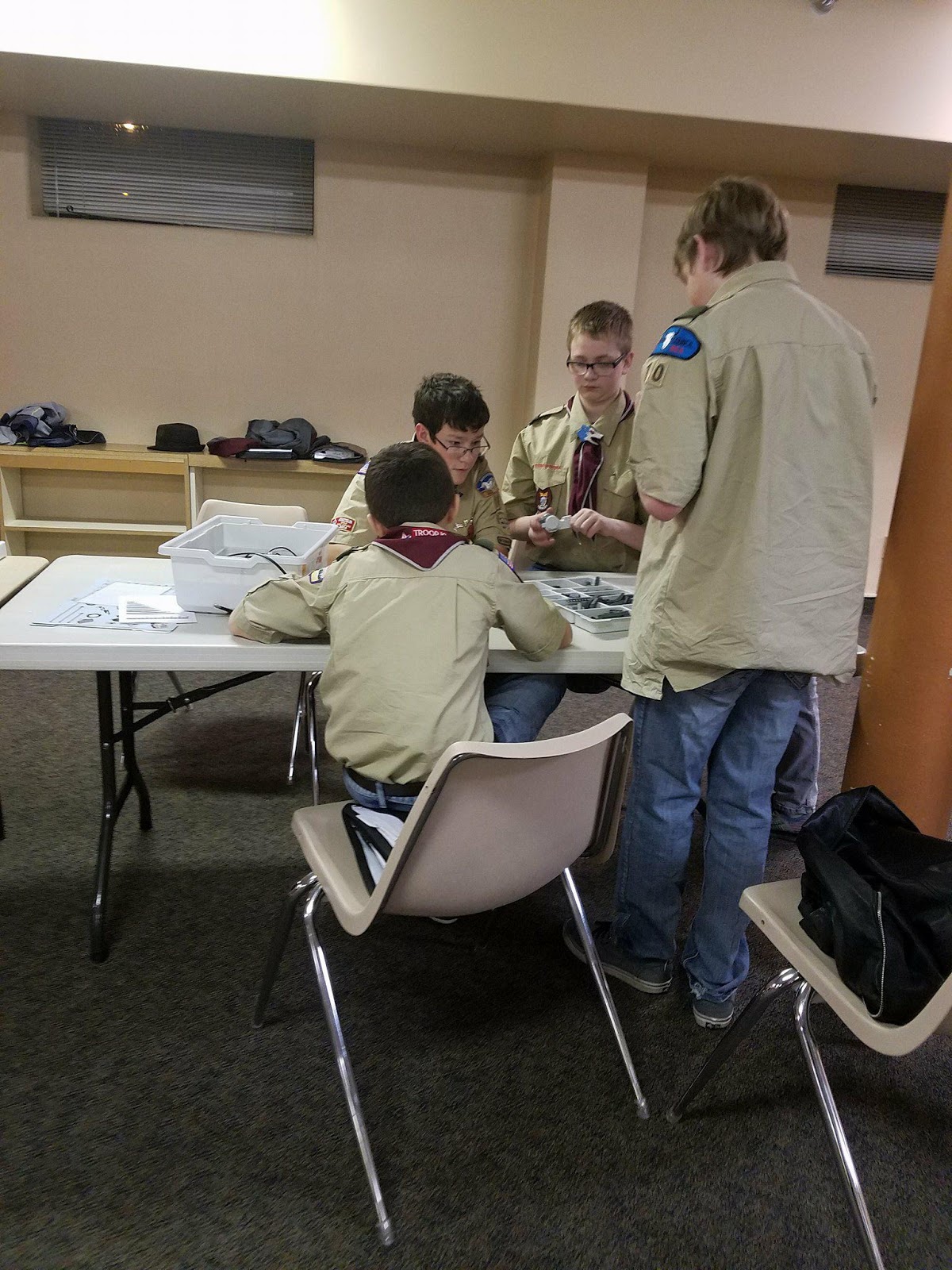 Eagle, I will be Robotics Merit Badge