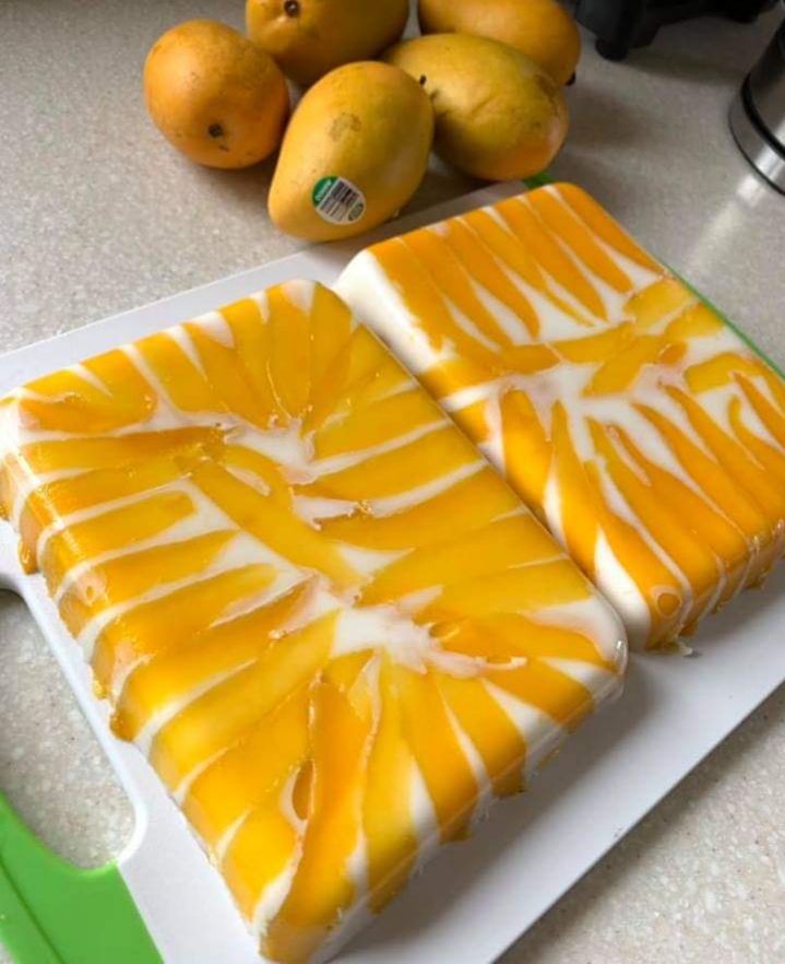 Recipes Cooking Home Mango Coconut Jelly Cubes