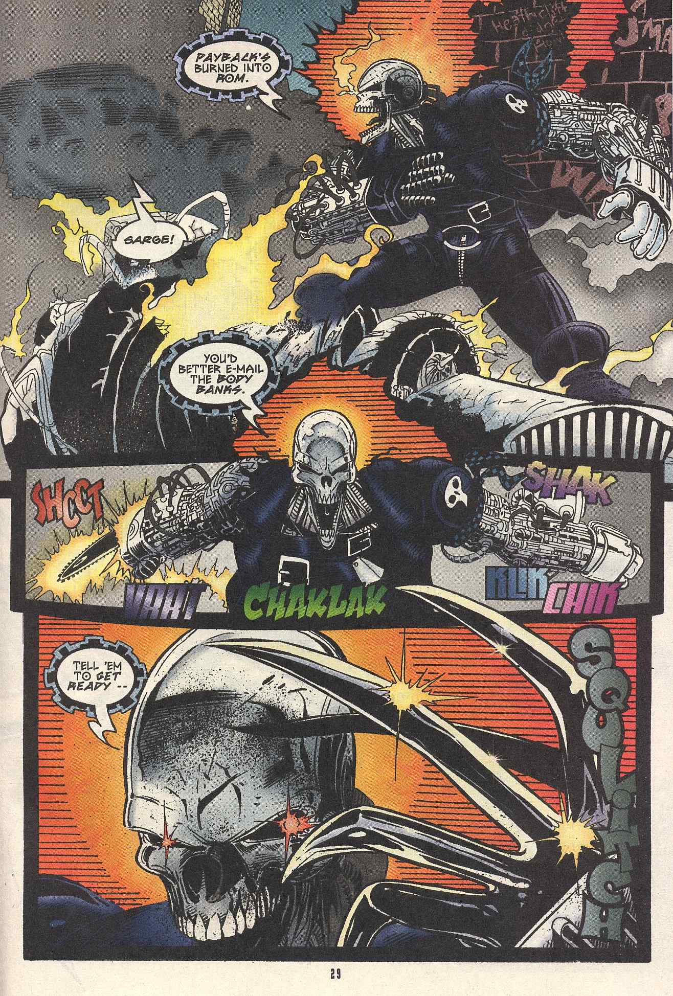 Read online Ghost Rider 2099 comic -  Issue #4 - 23