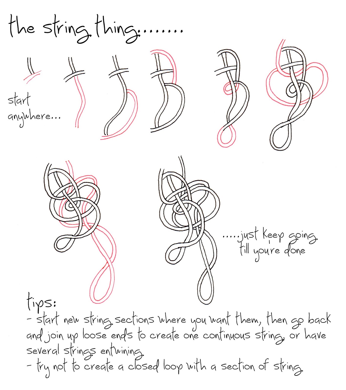 the string thing.......