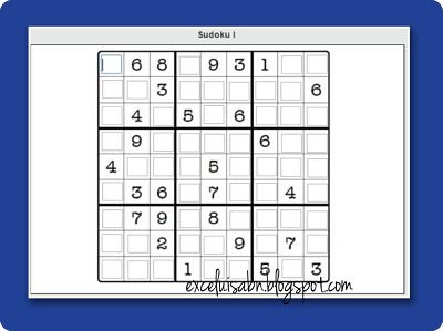 Sudoku con thatquiz.