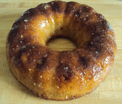 Moist, delicious buttermilk pound cake with a warm buttermilk syrup!