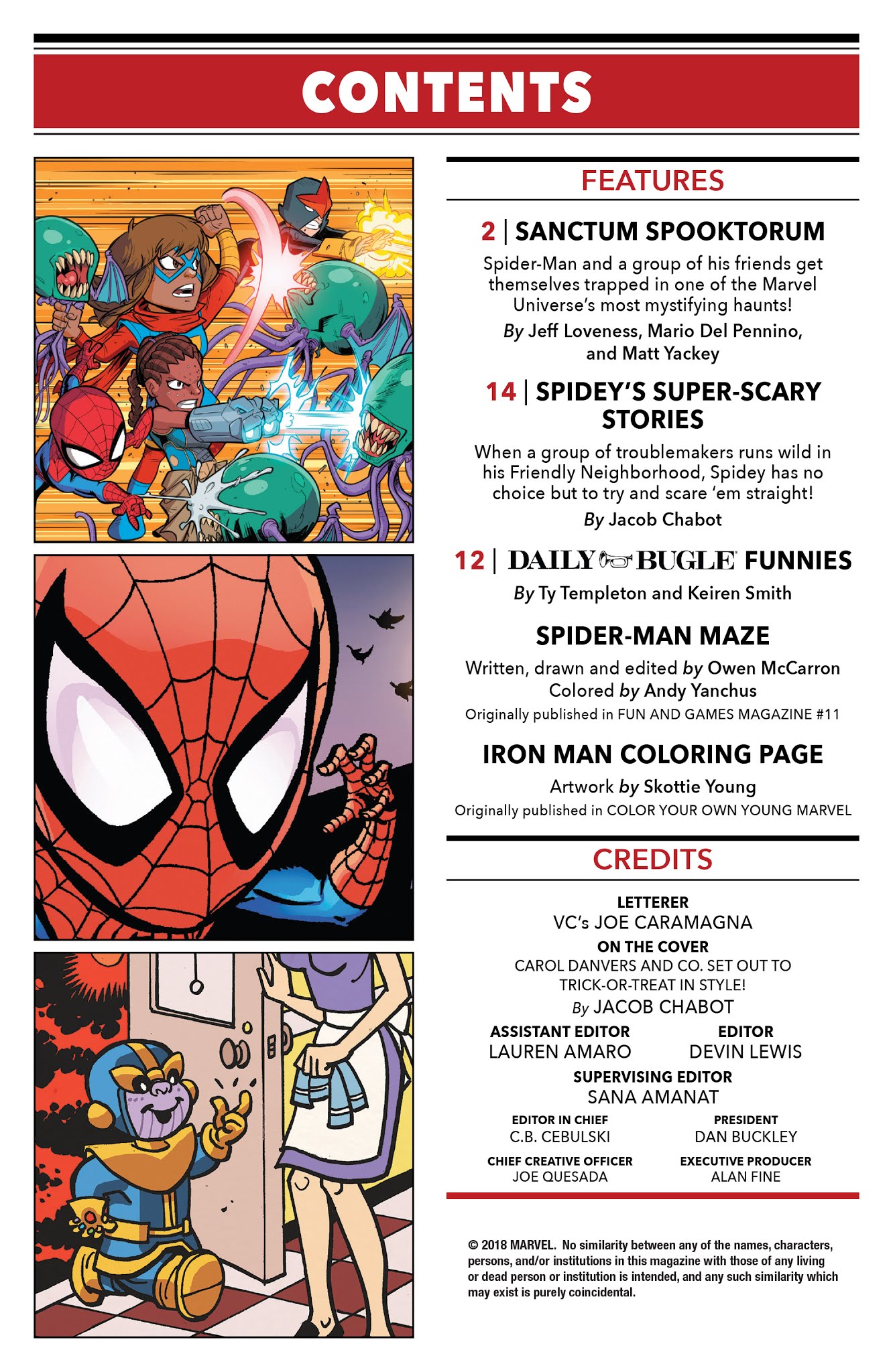 Marvel Super Hero Adventures: Captain Marvel - Halloween Spooktacular issue Full - Page 3