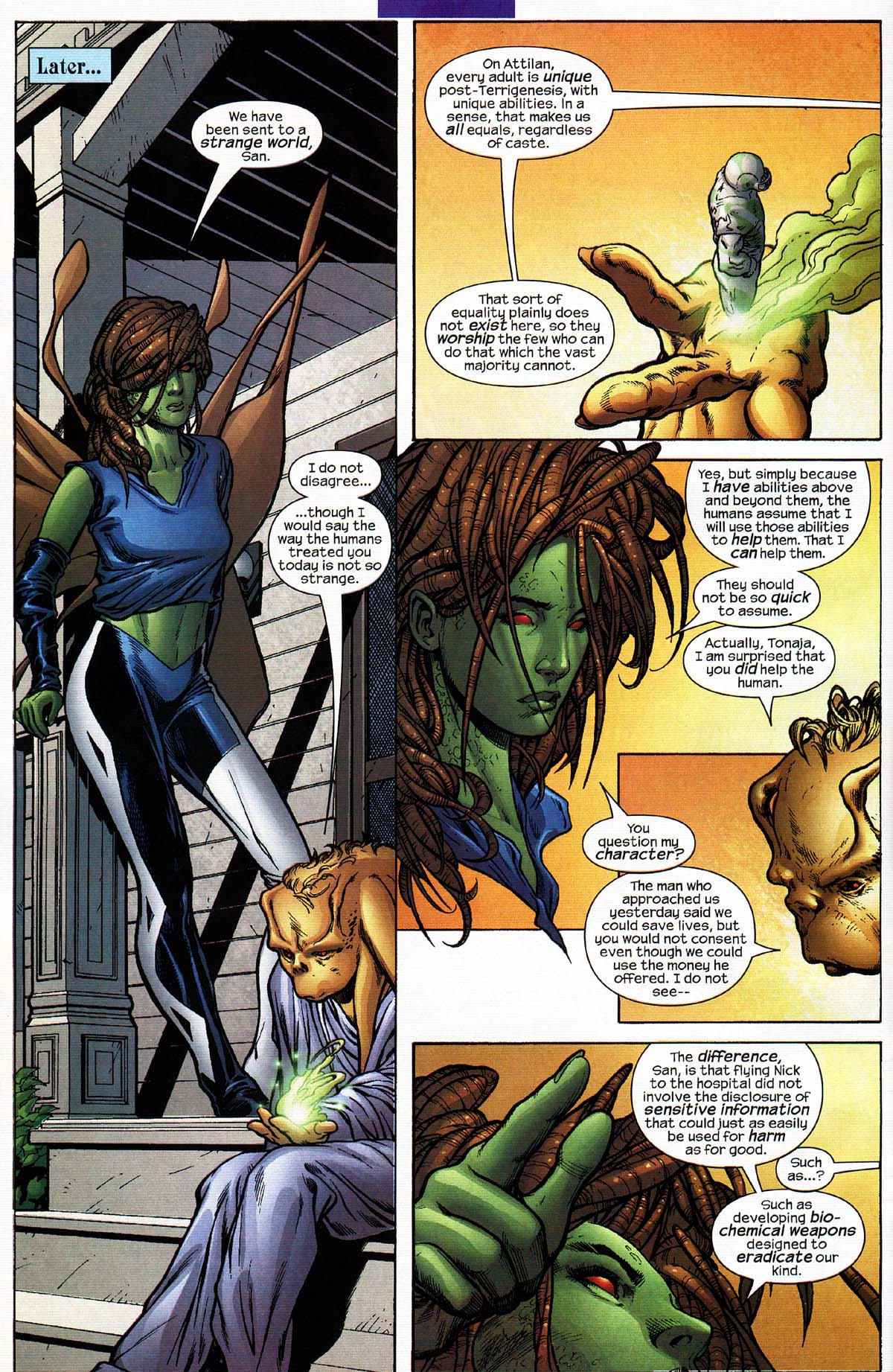 Read online Inhumans (2003) comic -  Issue #8 - 21