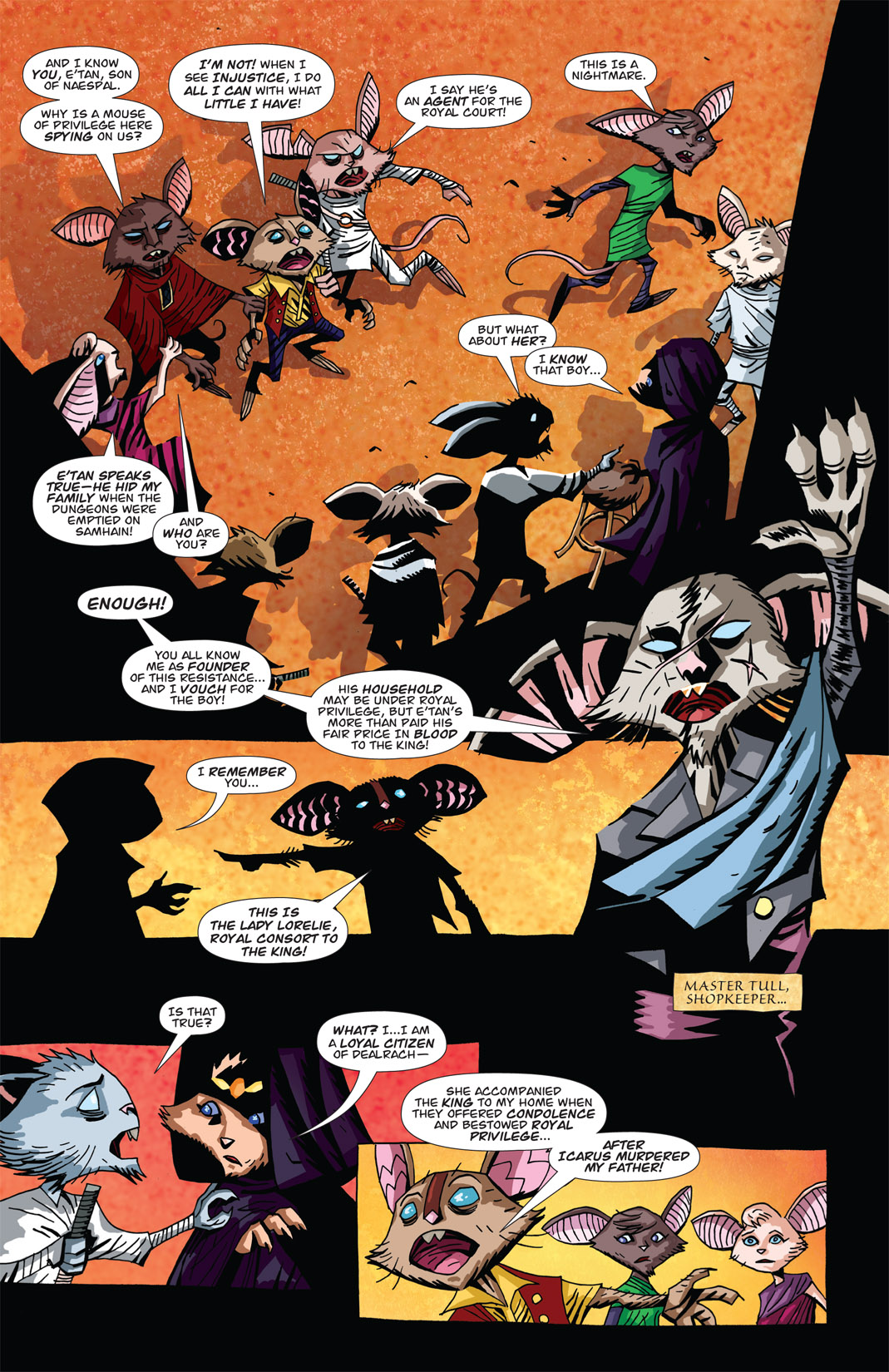 Read online The Mice Templar Volume 3: A Midwinter Night's Dream comic -  Issue #7 - 20