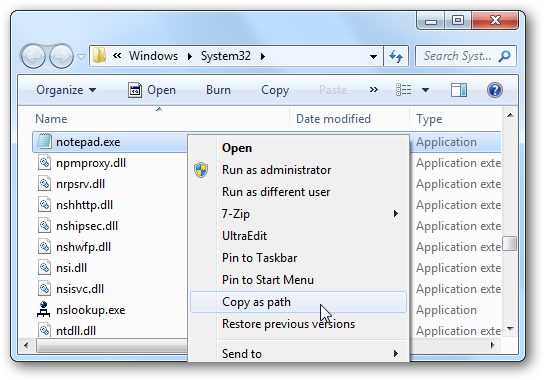 Menambah Seenaknya Aplikasi ke Menu pintas klik kanan Desktop-gambar 6 Menambah Kurang ingat Aplikasi ke Menu pintas klik kanan Desktop-gambar 6