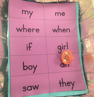 Ms. Moran's Kindergarten: Kindergarten Sight Word Activities