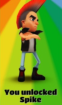 Spike Subway Surfers.