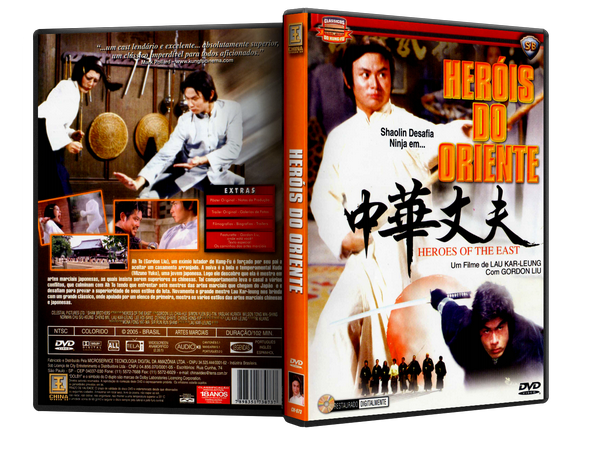 DVD - Heróis Chineses  Nordeste Distribuidora
