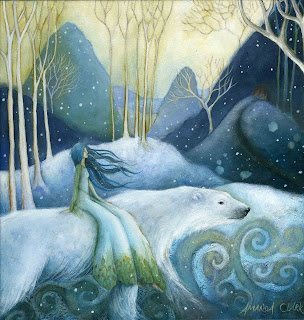 Earth Angels Art. Art and Illustrations by Amanda Clark: Winter Fairy ...