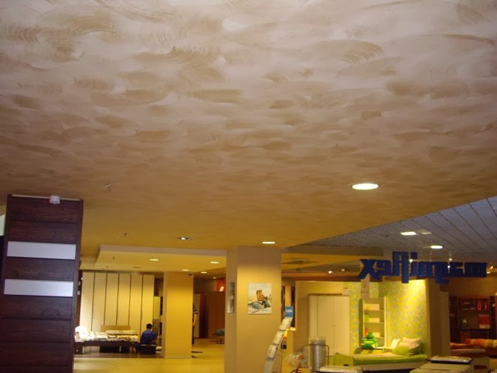 Декорация таван със златен бронз